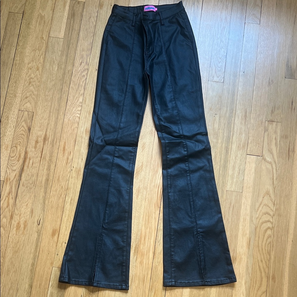 Edikted Black Flare Pants